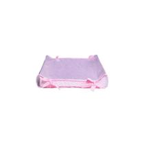 Trocador Bebe americano chevron rosa
