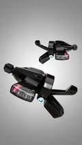 Trocador Câmbio Bike 3x7/3x8 Velocidades Par Preto Trocador Câmbio Bike 3x7/3x8 Velocidades Par Preto