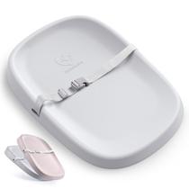 Trocador de Bebê Bellababy Impermeável e Antiderrapante - Cinza