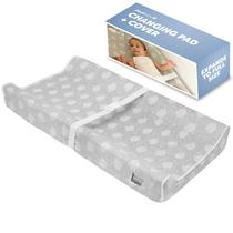 Trocador de Bebê Jool Baby Soft com Capa Lavável Cinza Trocador de Bebê Jool Baby Soft com Capa Lavável Cinza