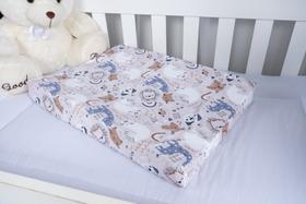 Trocador de Cômoda Para Bebê Menino Estampado Impermeável C/ Zíper