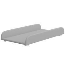 Trocador De Fraldas Almofadado Para Berço P02 Cinza - Lyam Decor Trocador De Fraldas Almofadado Para Berço P02 Cinza - Lyam Decor