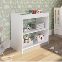 Trocador de Fraldas Amore 85x45cm 02 prateleiras TR1080 Meu Fofinho