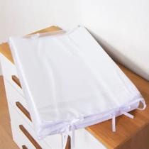 Trocador de Fraldas Anatômico Para Cômoda e Berço com Capa Plástica Bebê Menina Menino