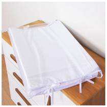 Trocador de Fraldas Para Bebê Anatômico c/ Capa Cômoda Menina Menino