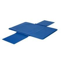 Trocador de Fraldas Portátil Impermeável com Bolsos - Azul Marinho