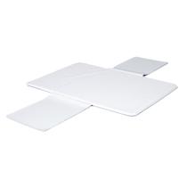 Trocador de Fraldas Portátil Impermeável com Bolsos - Branco