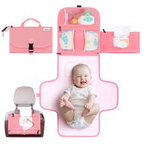Trocador de Fraldas Portátil Kopi Baby - Rosa Trocador de Fraldas Portátil Kopi Baby - Rosa
