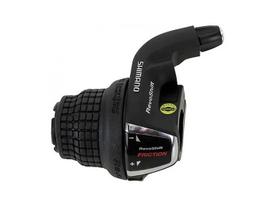 Trocador de Marcha Shimano Tourney SL-RS35 Grip-Shift 3v lado esquerdo com visor