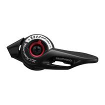 Trocador de marcha Shimano Tourney SL-TZ500 thumb shifter 3v lado esquerdo preto
