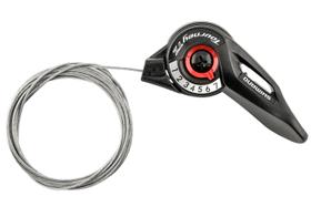 Trocador de marcha Shimano Tourney SL-TZ500 Thumb Shifter 7v lado direito com visor