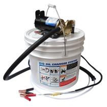 Trocador de óleo Jabsco 17800-2000 Marine Porta Quick 12V 13L Branco
