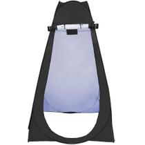 Trocador de Roupas Banheiro Camping Tenda Barraca Preto