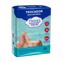 Trocador Descartável Flock Baby com 6 Unidades