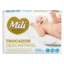 Trocador Descartável Mili Love & Care 1 Pacote c/ 5 unidades