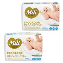 Trocador Descartável Mili Love &Care 2 Pacotes c/ 5 unidades Trocador Descartável Mili Love &Care 2 Pacotes c/ 5 unidades