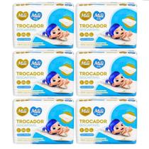 Trocador Descartável para Bebê Love&care 6 Pacotes com 5 Lençóis Absorvente Mili Trocador Descartável para Bebê Love&care 6 Pacotes com 5 Lençóis Absorvente Mili