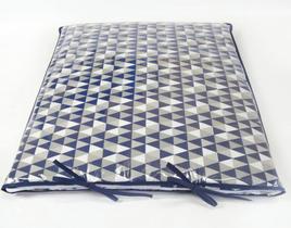 Trocador para comoda de bebe Azul marinho Geométrico Menino