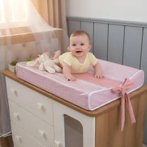 Trocador Plastificado De Comoda Para Bebe Luxo Menina Trocador Plastificado De Comoda Para Bebe Luxo Menina