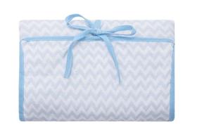 Trocador Porta Fraldas Portátil Azul 66cm X 40cm - Papi Trocador Porta Fraldas Portátil Azul 66cm X 40cm - Papi