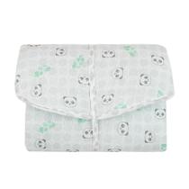Trocador Portátil Bebê Impermeável Pandinha 63x41Cm Trocador Portátil Bebê Impermeável Pandinha 63x41Cm
