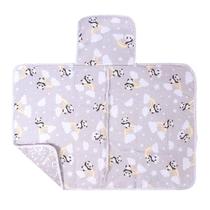 Trocador Portátil Bublim Petit Panda Cinza - Ideal para Bebês Trocador Portátil Bublim Petit Panda Cinza - Ideal para Bebês