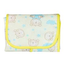 Trocador portátil de fraldas urso Amarelo para bebê