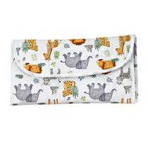 Trocador Portátil Impermeável Dobrável com Bolso Menino Menina Bebê Porta Fralda Lenço Umedecido Pomada