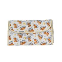 Trocador Portátil Impermeável Dobrável com Bolso Menino Menina Bebê Porta Fralda Lenço Umedecido Pomada