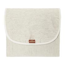 Trocador Portátil Linho Forro Impermeável Com Bolsos Batistela Baby Trocador Portátil Linho Forro Impermeável Com Bolsos Batistela Baby