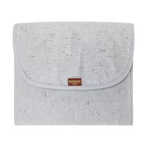 Trocador Portátil Linho Forro Impermeável Com Bolsos Batistela Baby Trocador Portátil Linho Forro Impermeável Com Bolsos Batistela Baby