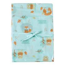 Trocador Portátil Papi Impermeável 75x45cm Bosque Verde