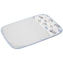 Trocador Tecebem Baby Malha Estampado Impermeável Kim 45cmx70cm Azul Trocador Tecebem Baby Malha Estampado Impermeável Kim 45cmx70cm Azul