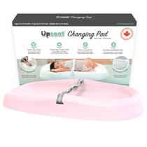 Trocador Upseat Baby, design antiderrapante e aderente, espuma acolchoada premium, contornada para maior conforto, impermeável e fácil de limpar, resistente a líquidos (rosa) Trocador Upseat Baby, design antiderrapante e aderente, espuma acolchoada premium, contornada para maior conforto, impermeável e fácil de limpar, resistente a líquidos (rosa)