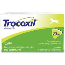 Trocoxil 20mg Anti-Inflamatório 2 Comprimidos Zoetis