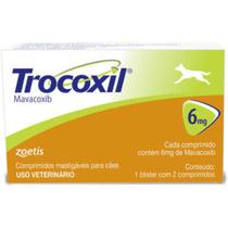 Trocoxil 6 mg anti inflamatorio cachorro 2 comprimidos