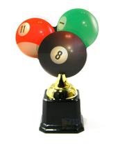 Trofeu 600143 Galera Sinuca 3balls 19cm - Vitória