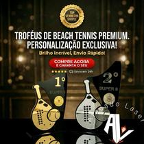 Troféu Beach Tennis Premium Personalizado Acrílico Espelhado 1º 2º 3º Lugar Modelo Exclusivo par Troféu Beach Tennis Premium Personalizado Acrílico Espelhado 1º 2º 3º Lugar Modelo Exclusivo par