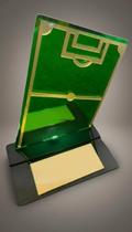 Troféu Campo Futebol Craque Jogo Acrílico Verde 1 Un Troféu Campo Futebol Craque Jogo Acrílico Verde 1 Un