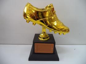 Troféu chuteira de ouro (20 cm). Troféu chuteira de ouro (20 cm).