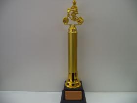 Troféu de bicicross (43 cm). Troféu de bicicross (43 cm).