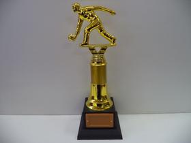 Troféu de bocha (33 cm). Troféu de bocha (33 cm).