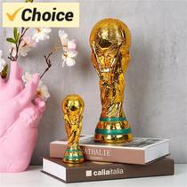 Troféu De Futebol De Resina Dourada, Ornamento De Campeões De Futebol, Presente Para Fãs, Decoração