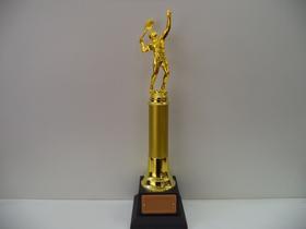 Troféu de tênis (43 cm). Troféu de tênis (43 cm).