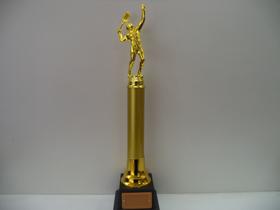 Troféu de tênis (49 cm). Troféu de tênis (49 cm).