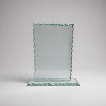 Troféu Em Vidro 10x15cm Sem Personalização Troféu Em Vidro 10x15cm Sem Personalização