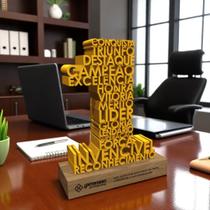 Troféu Mapa de Palavras - Numero 1