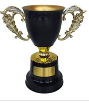 Trofeu Modelo Taça Premio Oficial De Jogo Com Detalhes - Brasil Gold