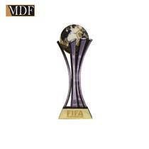 Troféu Mundial de Clubes 30cm Enfeite Mdf Acrilico Espelhado