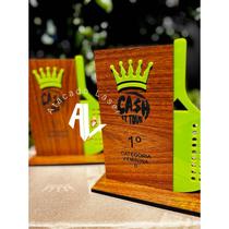 troféu para Beach tênis personalizado - MDF de 6 mm + acrílico kit personalizado troféu para Beach tênis personalizado - MDF de 6 mm + acrílico kit personalizado
